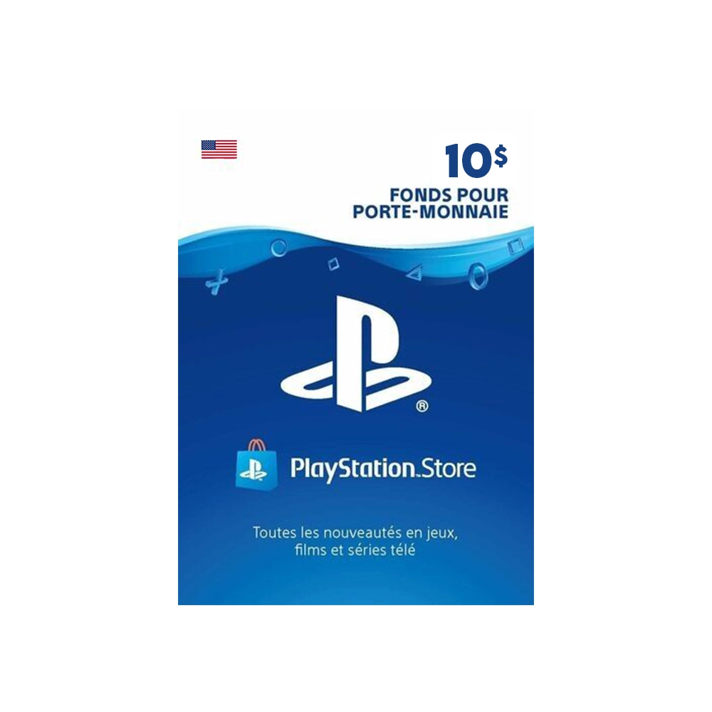 Carte cadeau PlayStation Store PSN (US) - Confort PC